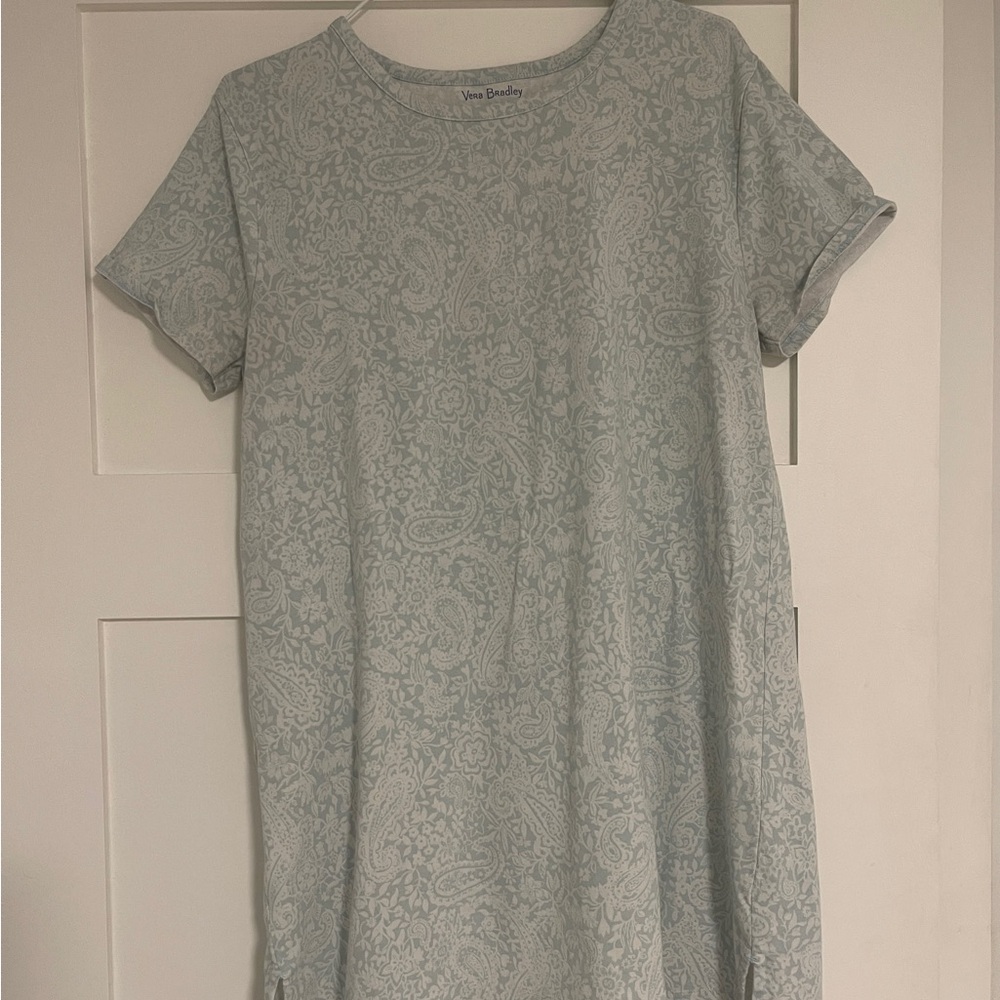 Vera Bradley Light Green Paisley Sleepwear